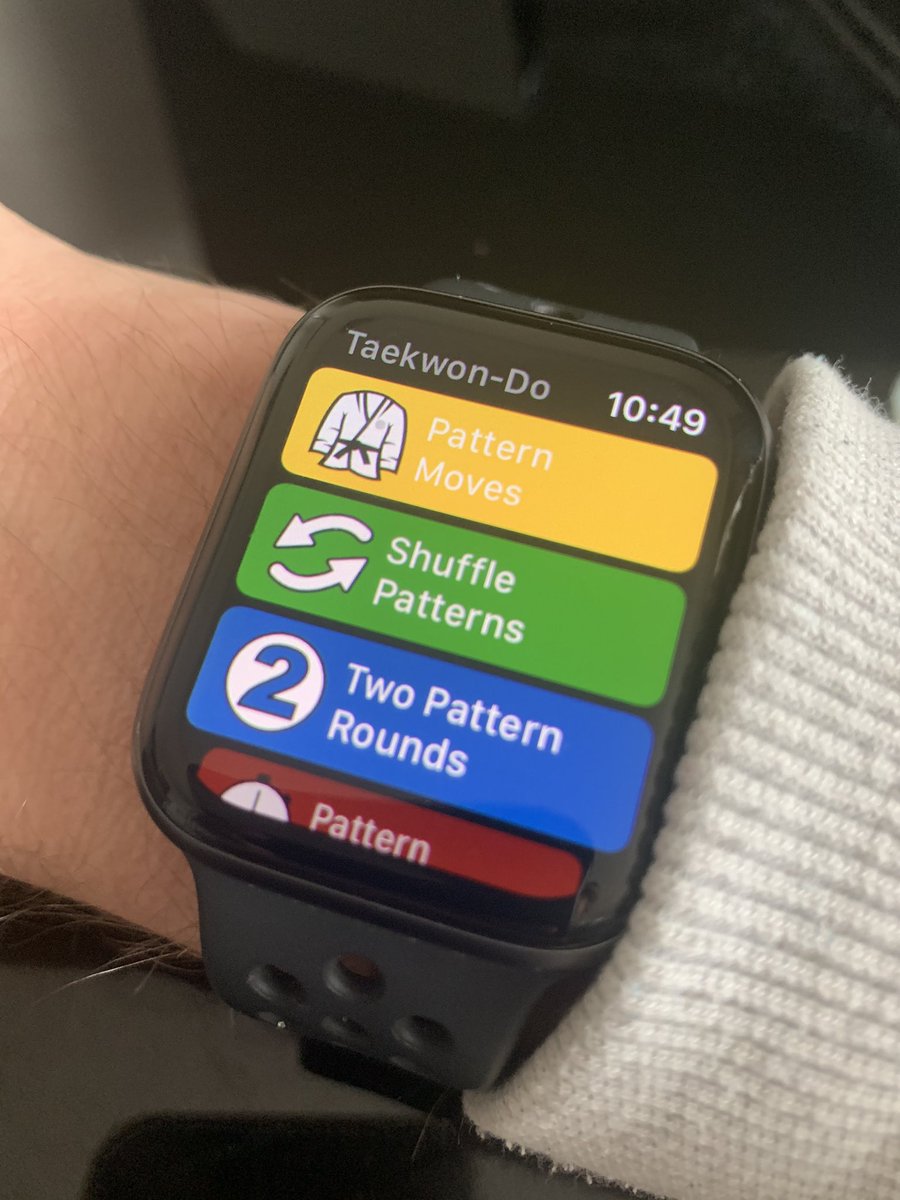 tkdapps's tweet image. New Taekwon-Do ITF app for Apple Watch. Put’s all the pattern moves on your wrist plus other useful functions! Search ‘TKD Watch’ on the App Store. #tkdwatch #tkd #taekwondo #itftkd
