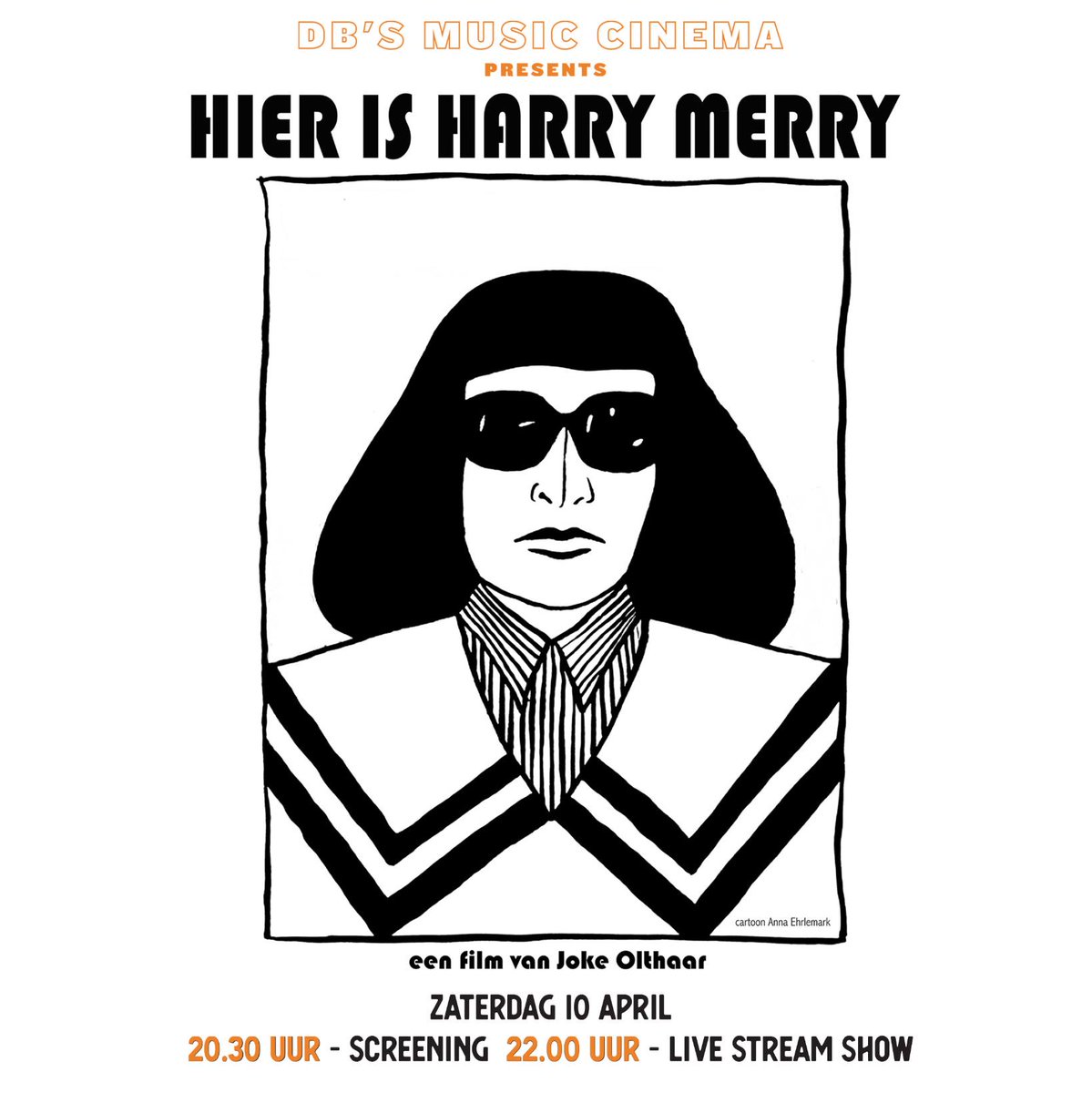 Komend weekend
zaterdag: Harry Merry film + live stream
zondag: DJ DNA - live DJ-set