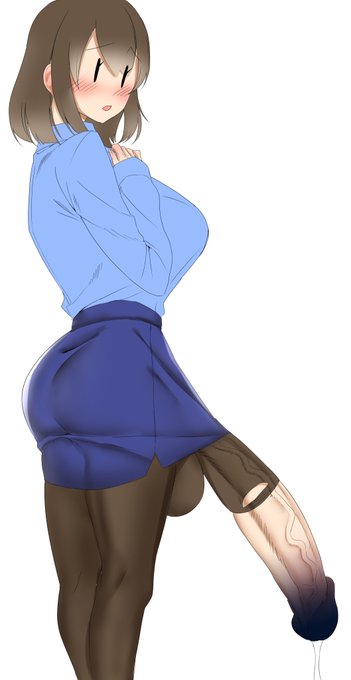 でかちんふたなりモブこらくがき、飽きた。 