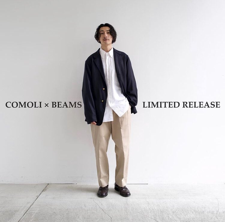 COMOLI コモリ BEAMS別注 IVY PACK 金釦ブレザー 2 | bshf36.ru