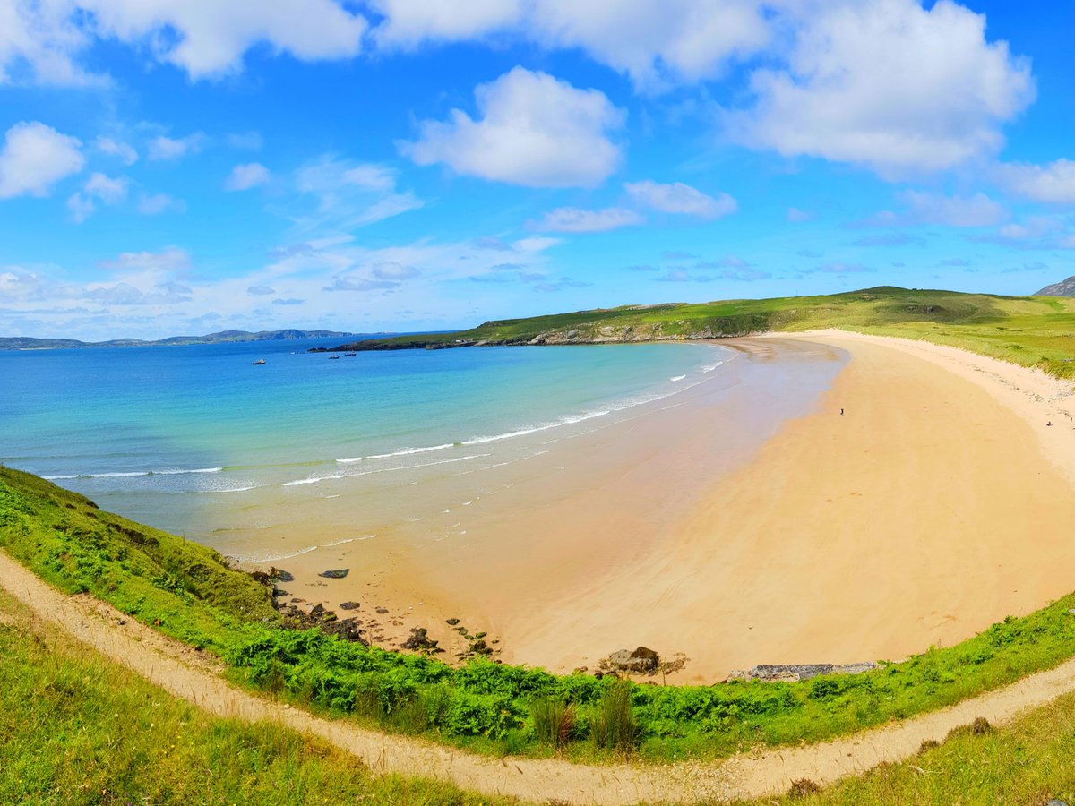 Can you name the beach? Just one week to go until 5km restrictions are lifted and we can travel countywide for exercise again. Which beach in Donegal are you most looking forward to visiting again? #donegal