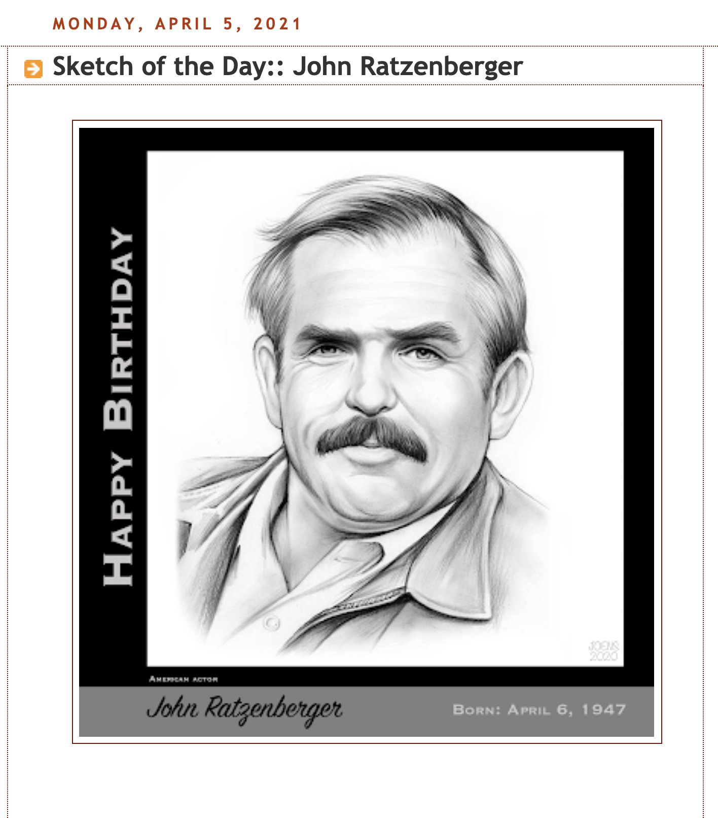 Happy birthday John Ratzenberger 