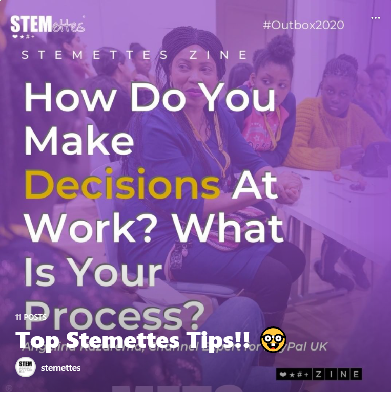 Stemettes's tweet image. ❓ Are you struggling to decide what university to go to? How do you prepare for an interview?
@Stemettes has brought together a collection of top tips which can be found on our instagram ⤵️

✅ instagram.com/stemettes/guid…

#STEMTips
#STEMResources