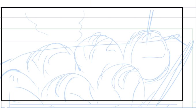 15分で描いたタコ焼き 