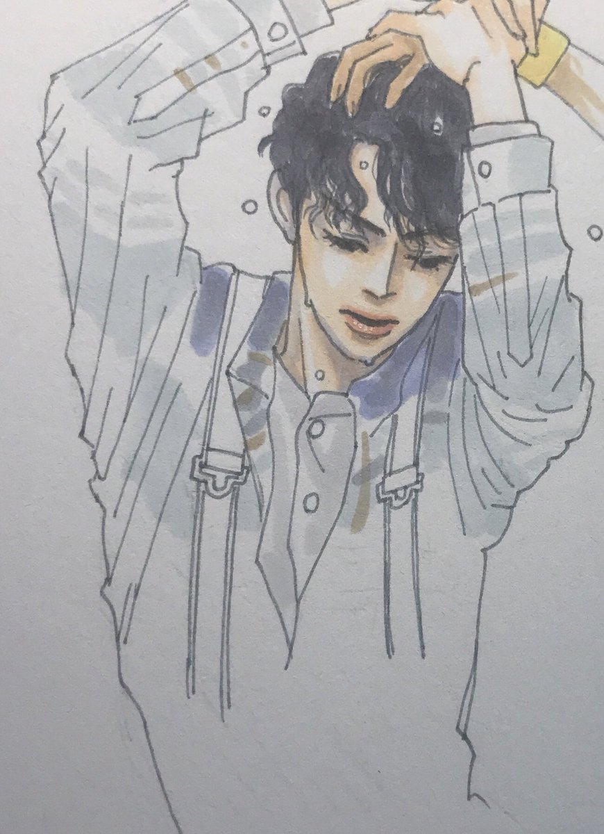Kohoro ダメだ 旦那くんがお風呂から出てきた やっぱり描ききれなかった 途中経過の絵を並べてみるね こう見ると 色っぽさでは真ん中のが一番かな Kohoro ダメだ 旦那くんがお風呂から出てきた やっぱり描ききれなかった 途中経過の絵を並べてみるね こう見ると 色っぽさでは真ん中のが一番かな