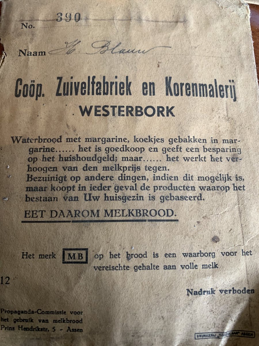 HenkBrinkDr's tweet photo. Vanmiddag in wat oude papieren zitten te kijken. Een aantal stukken uit de crisis jaren 30. Zie vooral wat op de brief staat van Coöp Zuivelfabriek maar  lees ook het ‘lied van een boer’. https://t.co/oe7Z1RCbSa