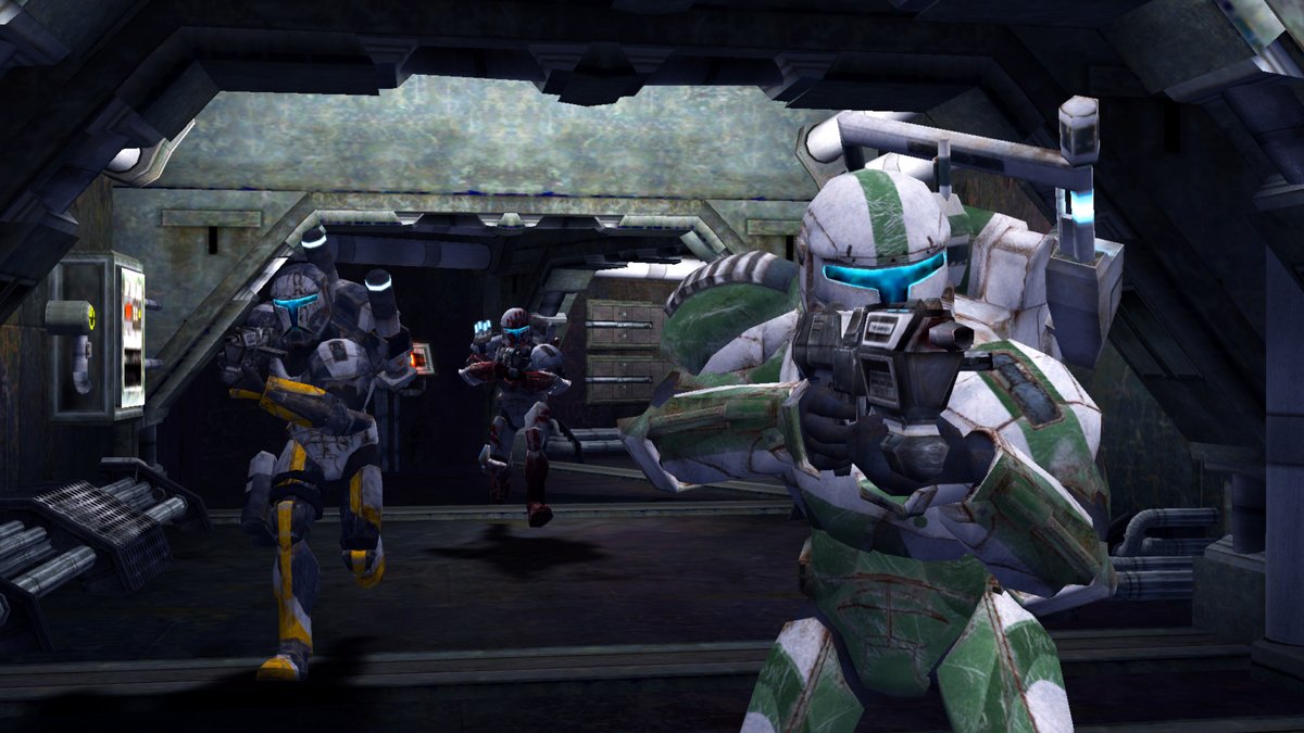 Polygon's tweet photo. Star Wars Republic Commando returns tomorrow on PS4 and Switch https://t.co/vU3PZghUtp https://t.co/rFLsPu9y6V