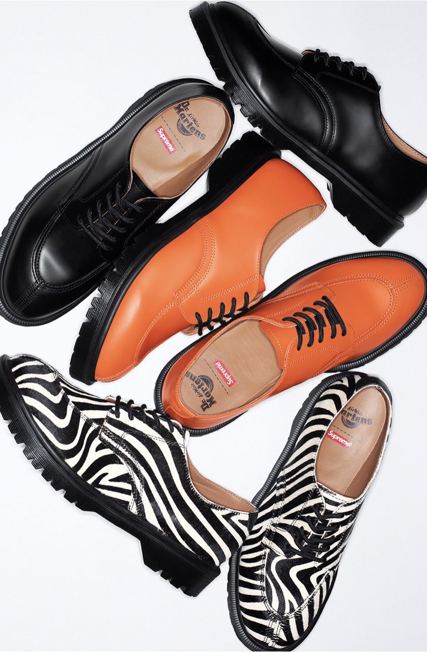 Supreme Dr.Martens Split Toe 5-Eye Shoe elc.or.jp