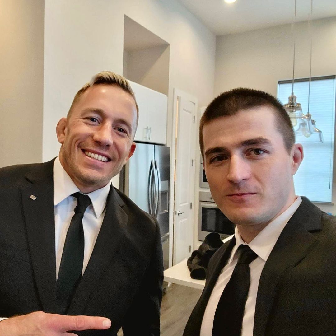 Lex Fridman on X: Got to hang out and chat for a few hours with one of the  greatest fighters in history, @GeorgesStPierre. Brilliant, kind, and  dressed to kill.  / X