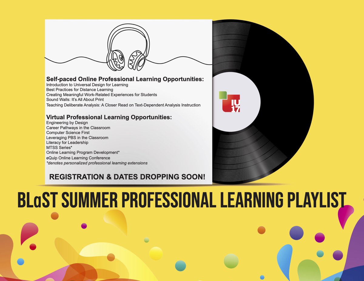 Educators, check out our Summer Professional Learning Playlist. 

👉🏻 self-paced learning options
👉🏻 synchronous and asynchronous sessions
❗️ networking and more

NEW releases will start June 1! Stay tuned...
#PAProudEducators <a href="/PADeptofEd/">PA Department of Education</a> <a href="/PAIU/">PAIU</a> #teacher
