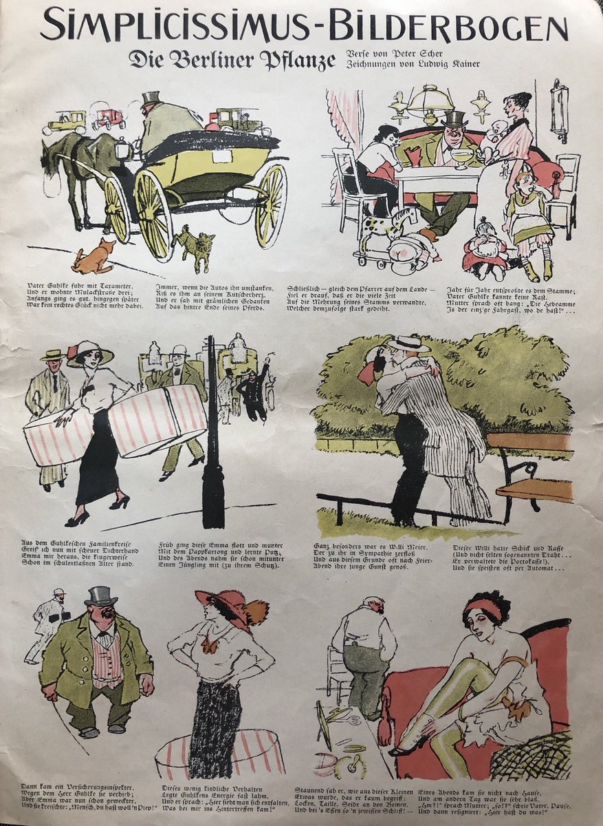 Ludwig Kainer (1885-1967), circa 1910, 2 x 2-page 