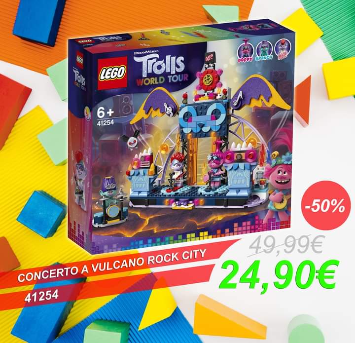 GiocattoliGo's tweet photo. ⭐Inizia il #FUORITUTTO da #GoGiocattoliOnline⭐
LINK AI PRODOTTI: https://t.co/8UBGhPiqjd

ULTIMI PEZZI!
Per rinnovo assortimento ogni settimana prodotti in offerta fino a esaurimento scorte!
Questa settimana #PROMOZIONE #LEGO!
#Lego #overwatch  #Legocity #TrollsWorldTour https://t.co/J9dttMZrDF