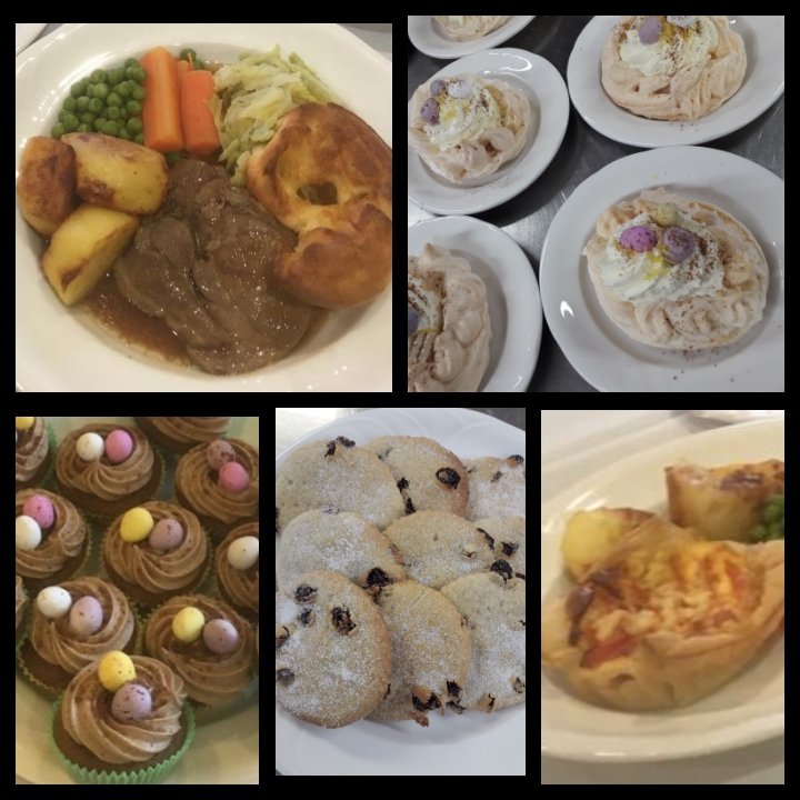 A Truly Scrumpcious Easter was enjoyed at Rotary Lodge this year @AnchorHanover @ServestFoodCo @Academy_Food_UK