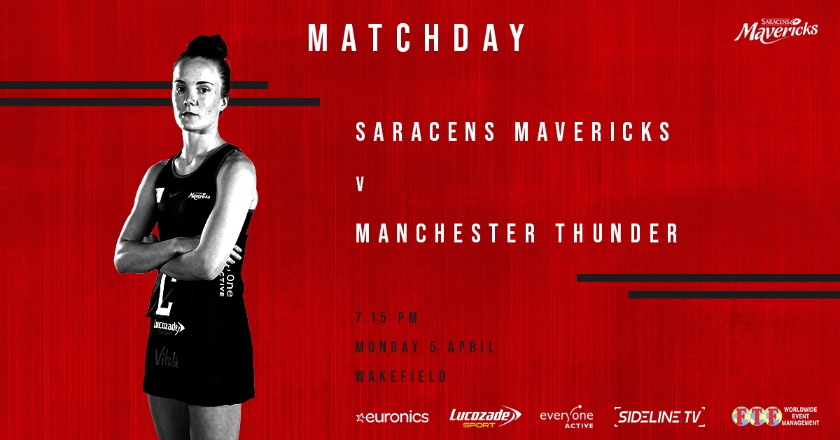 LDNMavericks's tweet image. We go again!

Tonight we take on Manchester Thunder live on Sky Sports Mix and YouTube at 7:15pm

📺 m.youtube.com/watch?v=wmFl65…

#BeAMaverick❤🖤  #TogetherSaracens🔴⚫