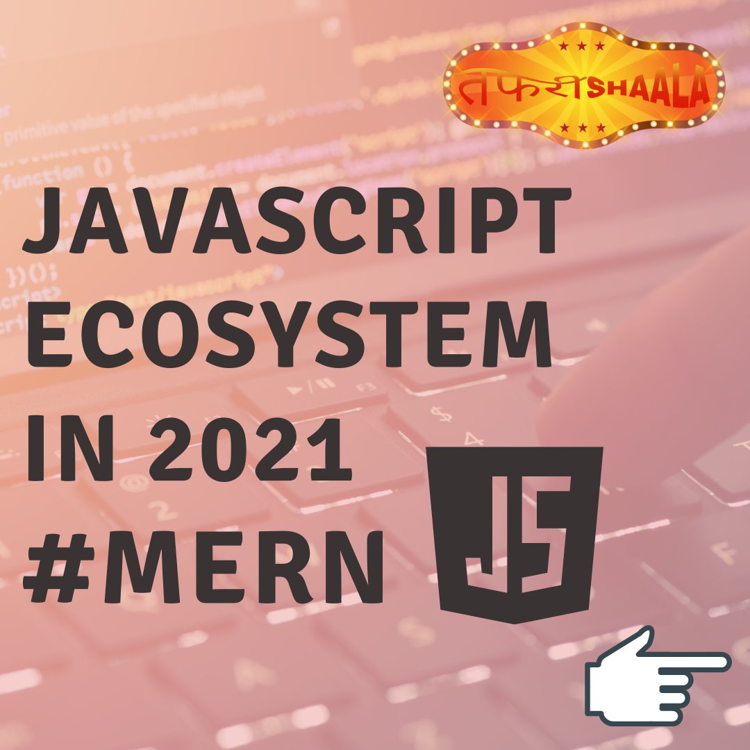 tafrishaala's tweet image. JavaScript Framework in 2021
#Mongo_DB
#Express_JS
#React_JS
#Node_JS
Follow us for more update @tafrishaala
DM Now
-------------------
#javascriptlearning #learnjavascript #javascript #javascriptdeveloper #javascripts #javascriptdevelopers #javascriptlover
