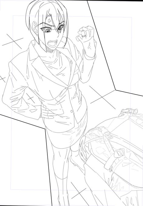 バチギレしている女上司 