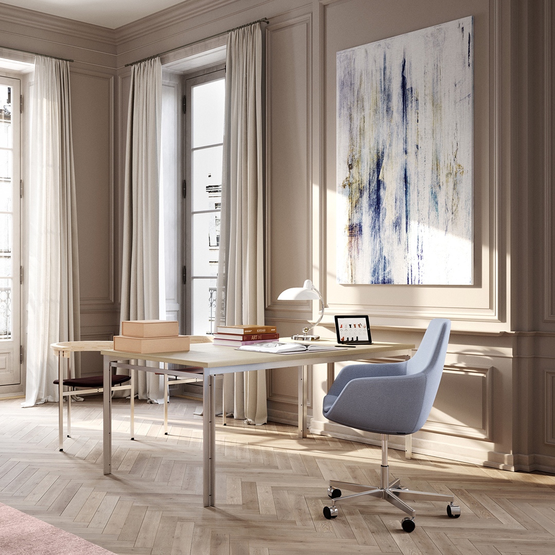 Create a workspace you look forward to getting back to, with inspiring, functional and elegant furnishing options by Fritz Hansen from torpinc.com 

#fritzhansen #chair #designchair #danishdesign #furnituredesign #danishfurniture #torontodesign #homedecor #homeoffice