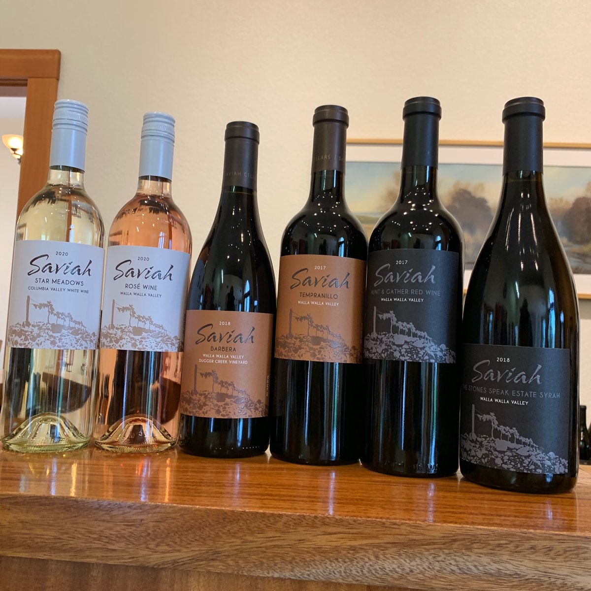 These are beautiful <a href="/Saviah/">Saviah Cellars</a> wines crafted by the talented Richard Funk. To us, Saviah has it all - outstanding wine, a great location and fun people. And layers and layers of funk - the wine, the vineyard and the winemaker. <a href="/WWValleyWine/">Walla Walla Valley Wine</a> <a href="/Wa_State_Wine/">Washington Wine</a> <a href="/owenbargreen/">Owen Bargreen</a> <a href="/vino_sphere/">Vino-Sphere</a>