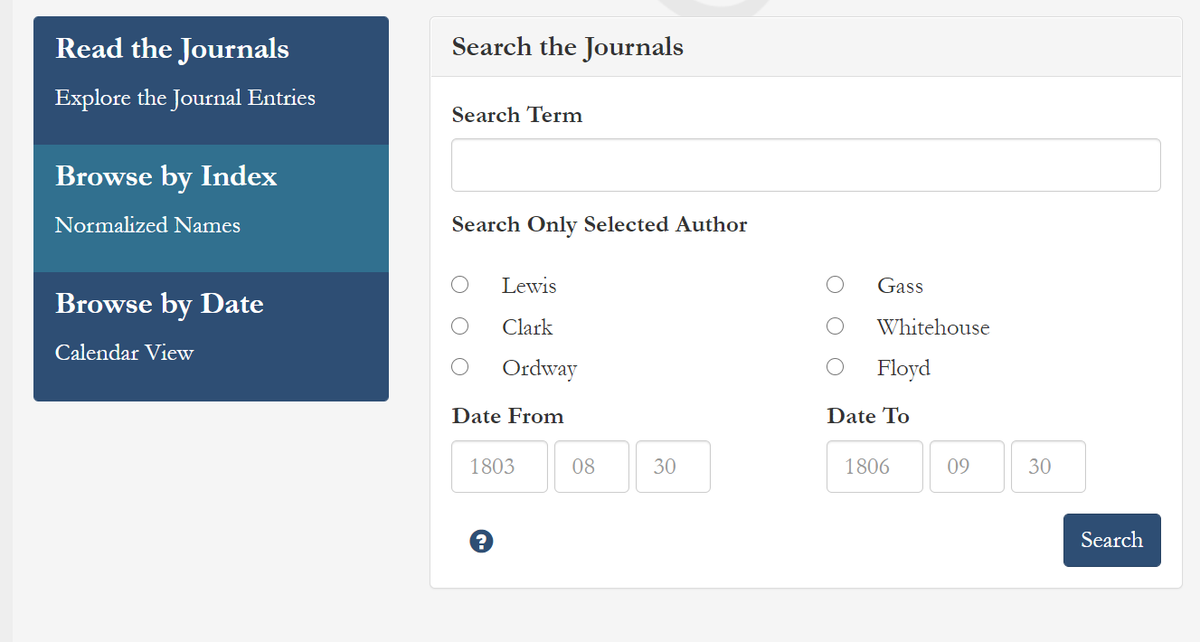 CDRH_UNL's tweet image. Have a project on the historic duo of Lewis and Clark? Why not use this week’s featured project, the "Journals of the Lewis and Clark Expedition"?  Find everything you would need for them here! lewisandclarkjournals.unl.edu

#UNL #CDRH