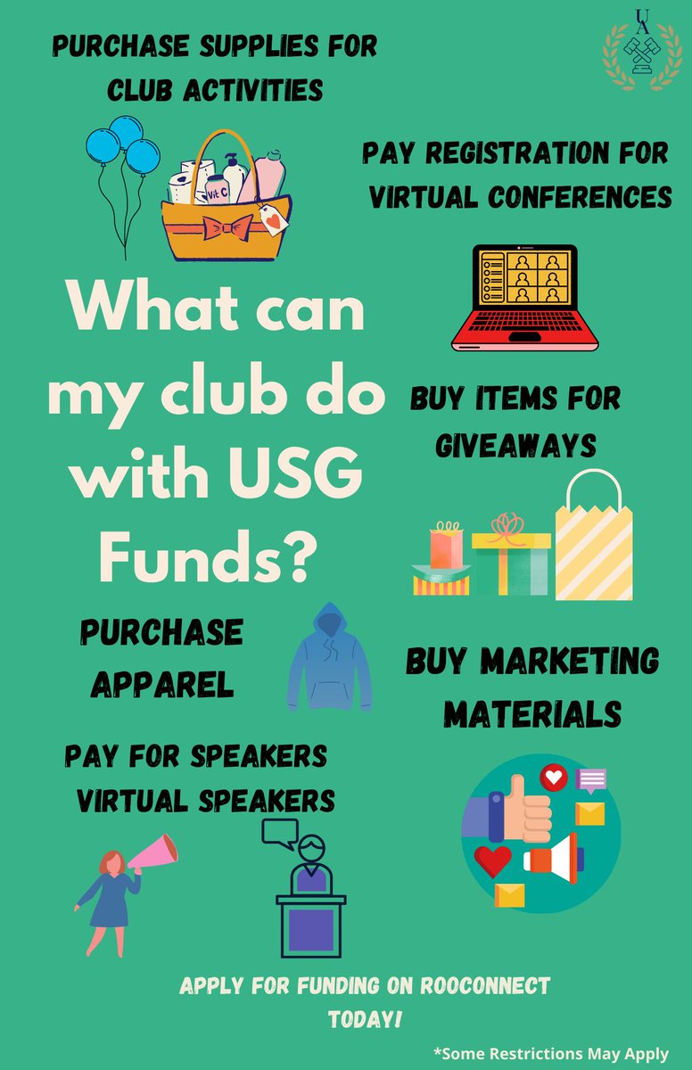 USG is here to help your student orgs stay active and program!!!