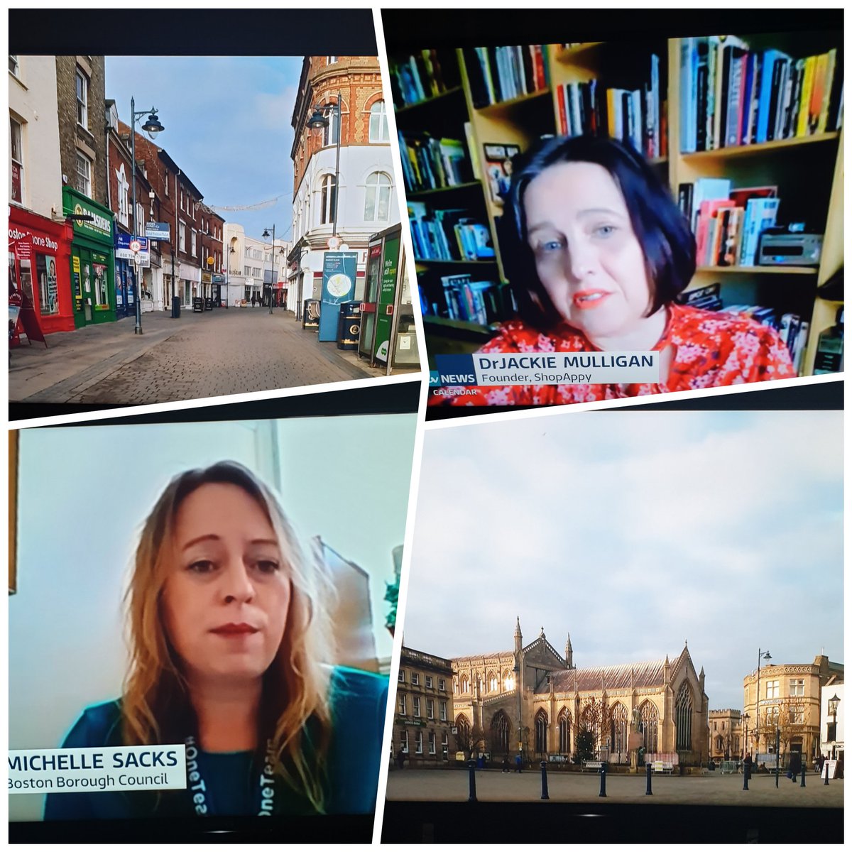 Great to be with @Jackiemulls #shopappy on @itvcalendar discussing the challenges the High Street faces - thrilled #TownDeal will have an impact on our Town
@pollybarnfield #Maybe work to be done to increase presence of our fantastic shops & services online❤