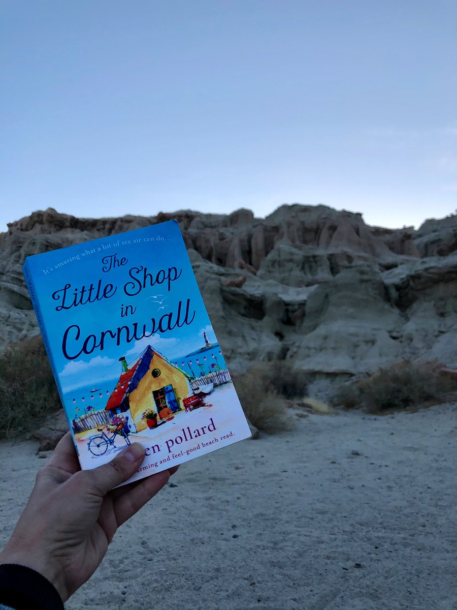 Book 38: The Little Shop in Cornwall. Perfect vacation book in the beautiful setting of Red Rocks Canyon State Park.
