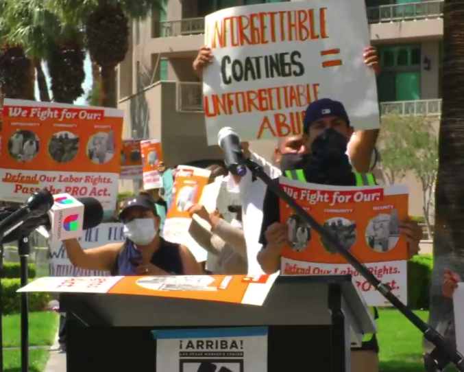 NDLON's tweet photo. @ArribaLasVegas @GoIUPAT @tsegerblom We know that @USDOL can reaffirm that all labor is essential - and take action accordingly.   

#LaborWhistleblowers should have the work protections so they can confront abusive employers.  #DALE 

W/  @ArribaLasVegas @NDLON
@DC16IUPAT and @GoIUPAT https://t.co/lYEVyPZD5F