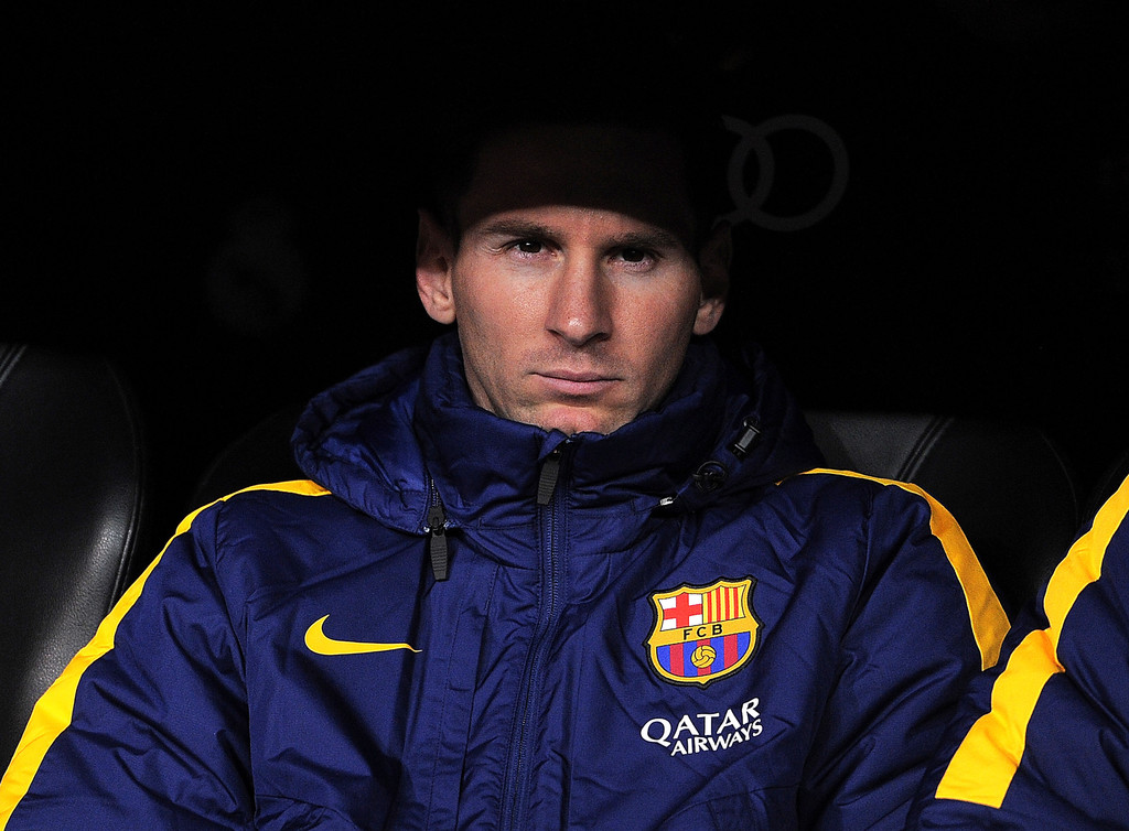 ManagingBarca's tweet photo. I can feel a Lionel Messi Hat-trick in the air tonight. #Messi768 🇦🇷⚡ https://t.co/GxiMZsV9Sr
