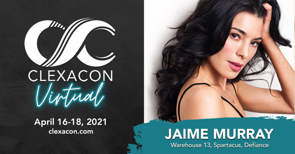 ClexaCon's tweet photo. We’re so excited to welcome the incredible @MsJaimeMurray to #ClexaConVirtual!
Join us to celebrate #Warehouse13 & #BeringAndWells w/ Jaime!
https://t.co/peP1fm6MOk
#Gotham #TheOriginals #Defiance #OnceUponaTime #Spartacus #GodsoftheArena #Dexter #LGBTQIA #ASL #Accessible https://t.co/k1ta98TJtD