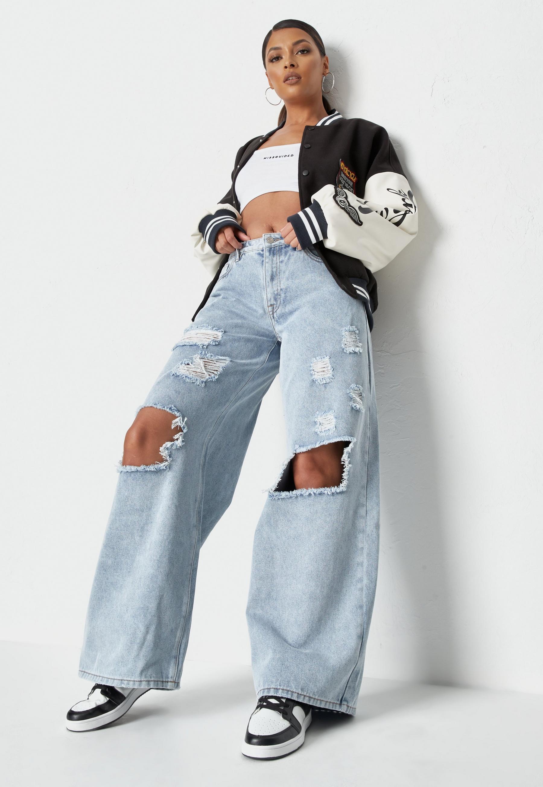 Missguided on Twitter: "*adds to bag* 🛒 Hit the link to shop these styles  + loads more on site RN including the 'recycled light blue low rise baggy boyfriend  jeans' ⚡ https://t.co/TH3K8TfMxG #