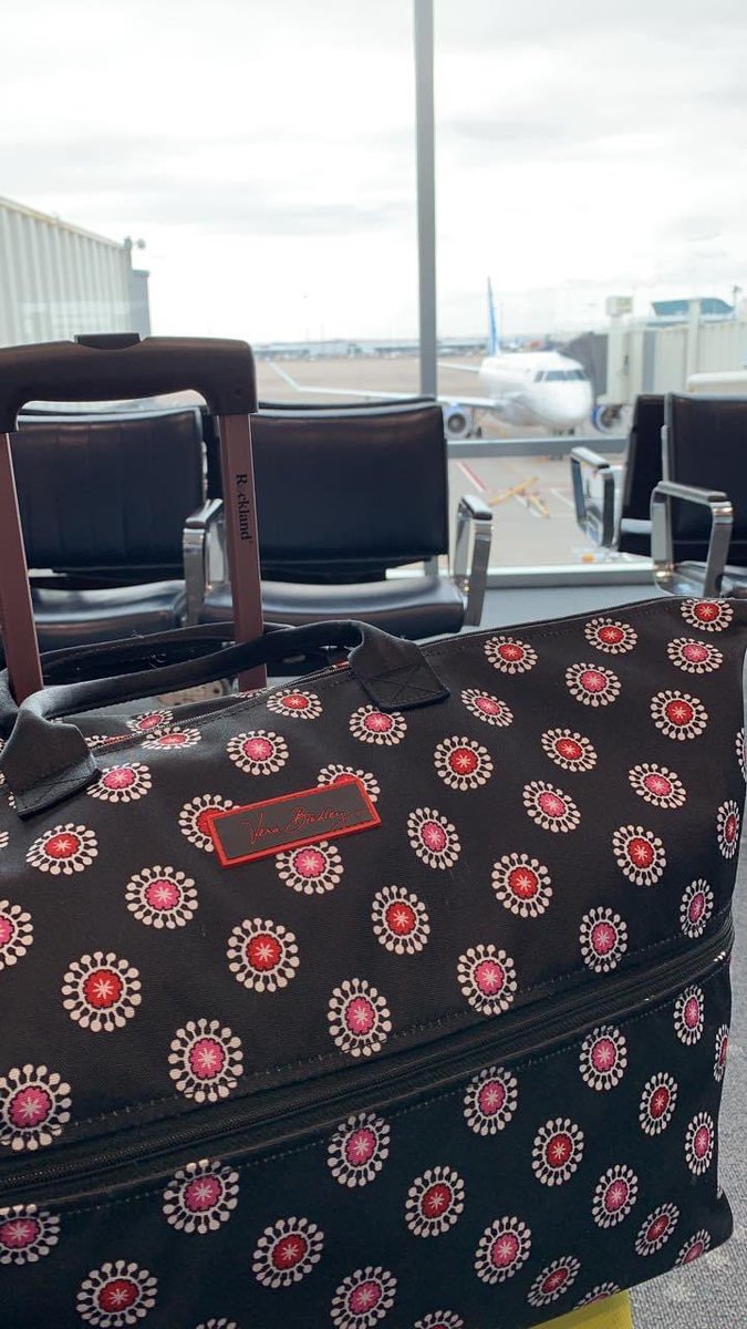 MaddieStreff's tweet photo. I just realized my travel bag looks a bit like Covid 19... 😂🦠 https://t.co/MzwzRGq33k