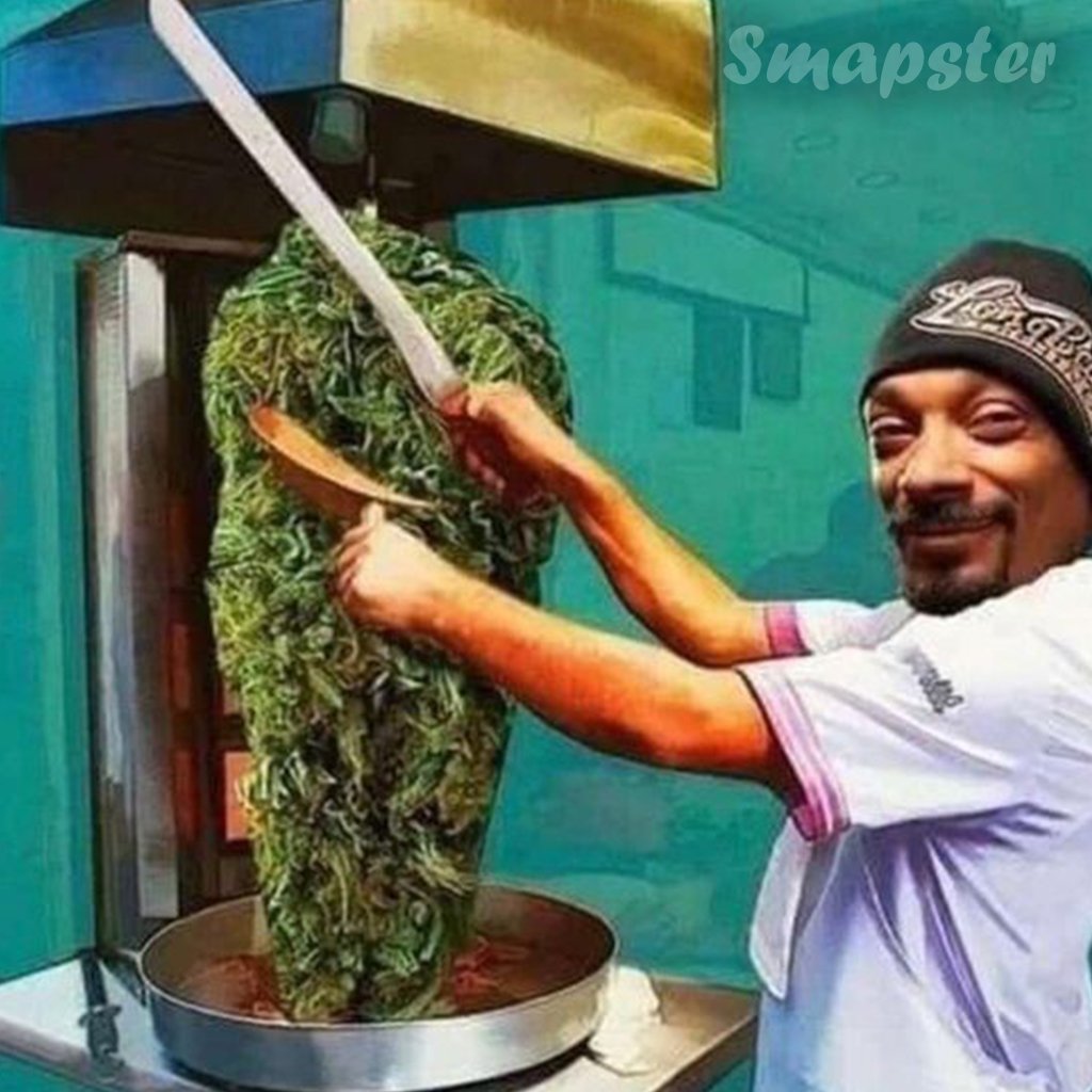 #Snoopdogg Got A Job 👽 #Smapster #Memes
#snoopdoggydogg #snoopdoggmeme #weed #gyros
#souvlaki #kebab #kebabs #cannabis #marijuana
#pot #smokeweed #hash #weedsmokers #cannabiscommunity
#marijuanagrower #smokeweeddaily #smokeweedeveryday #weedculture #marijuanalife
#cannabislove