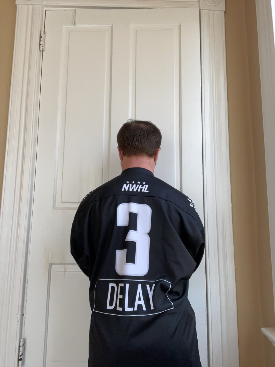T8Rt0t9511's tweet photo. The only difference between @NWHL @doublej_27, @meg_delay, and me... those two make these jerseys look good... and I still don’t know what to do with my hands https://t.co/KQU8Aq70kg