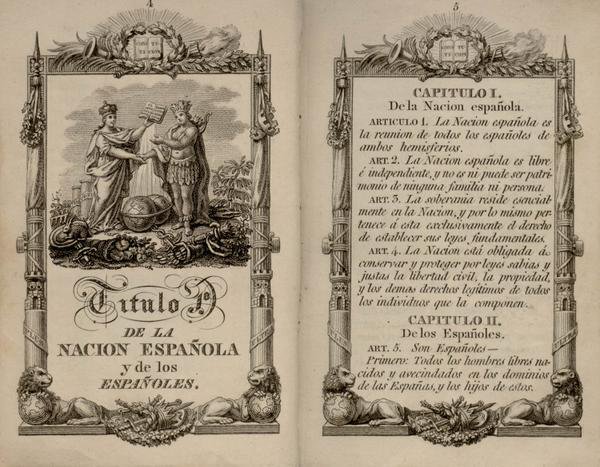 legadohispano1's tweet photo. La nación española es la reunión de todos los españoles de ambos hemisferios.
Constitución Española de 1812. 
Art. 1 https://t.co/baJYafSu0C