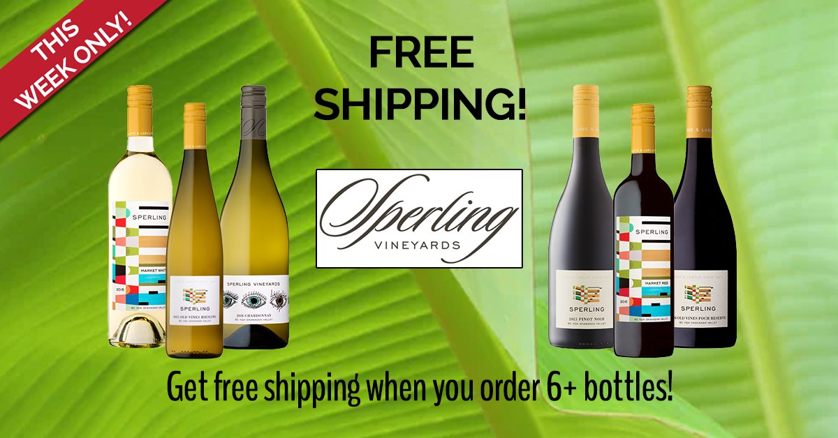 My Wine Canada (@mywinecanada) on Twitter photo This week <a href="/SperlingVyds/">Sperling Vineyards</a> is offering #freeshipping on their superb collection of wine. The Sperling family produces some of the region's top organic wines including impressive whites and bold reds. Shop these exceptional BC wines now: ow.ly/l2oe50EgK3p This week <a href="/SperlingVyds/">Sperling Vineyards</a> is offering #freeshipping on their superb collection of wine. The Sperling family produces some of the region's top organic wines including impressive whites and bold reds. Shop these exceptional BC wines now: ow.ly/l2oe50EgK3p