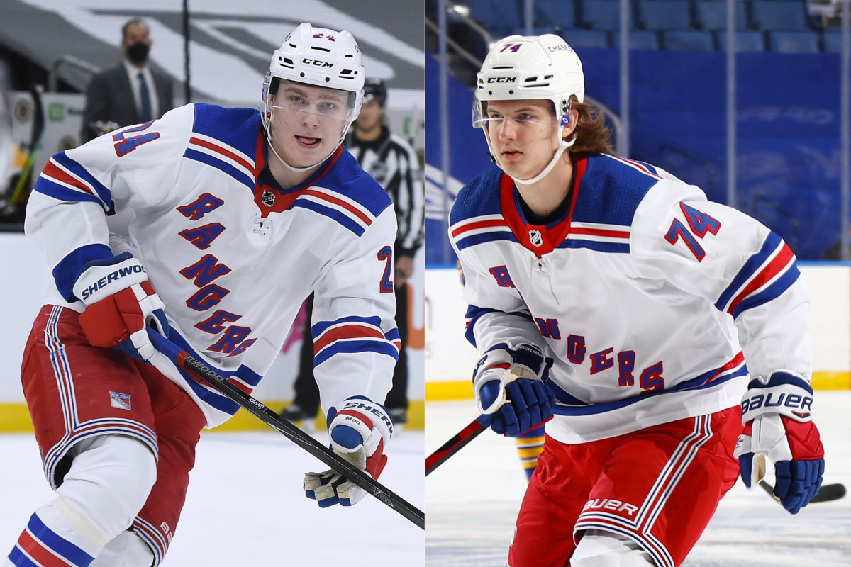 Kaapo Kakko, Vitali Kravtsov victims of Rangers' chemistry experiment