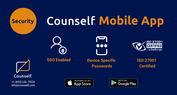 Counself_Inc's tweet photo. Information security is as important as availability, so the #Counself mobile app has built in enterprise security features that will keep you and your vendors’ data safe. Download for free on the App store: https://t.co/LVdEYtgDEt and Google Play store: https://t.co/ey18eokUpR https://t.co/rdXtWUr9tQ