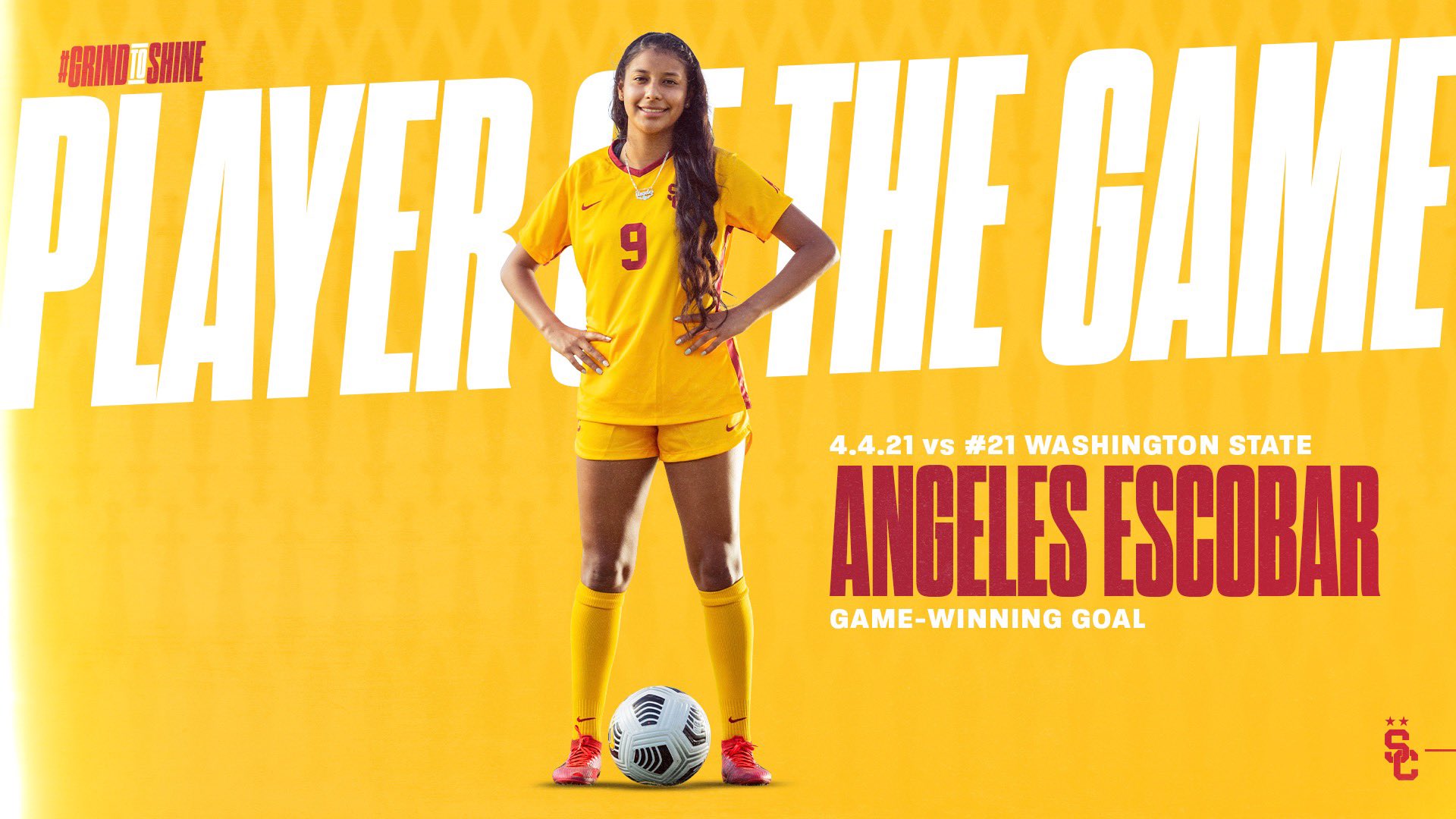 USC Women's Soccer on Twitter "Congrats to our Player of the Game