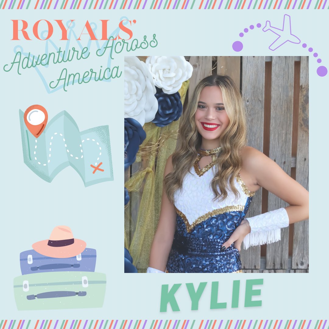 LakeCreekRoyals's tweet photo. We are 12 days away from our spring show!! Meet Alexa and Kylie W! They are in 11th grade and love to travel to Florida and San Francisco! #Royals3rdLine #RoyalsAdventureAcrossAmerica https://t.co/srs3Cb1V6v