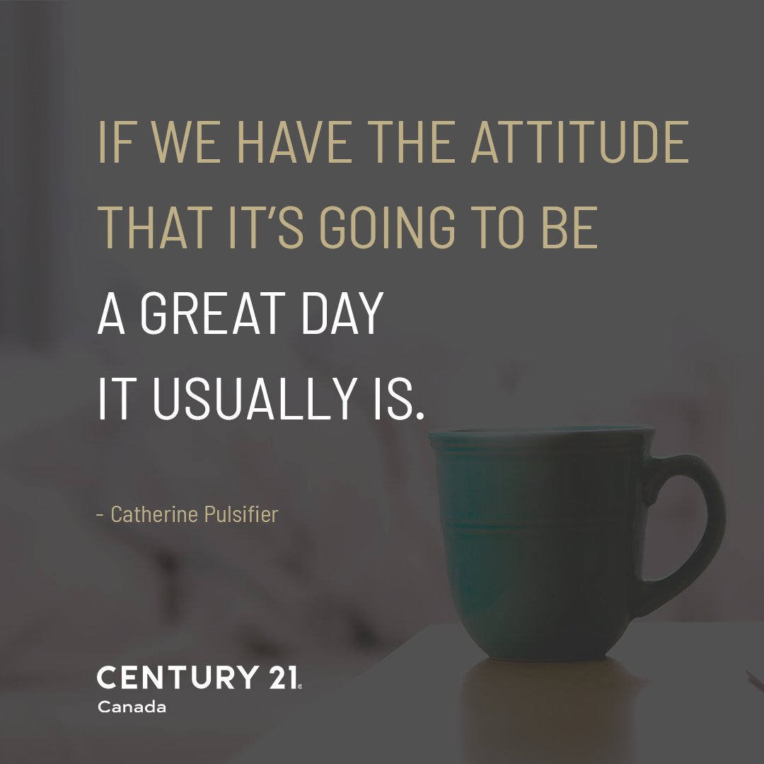 Make today a great day! #MotivationMonday

Selling your home? Call John Berry Your Comox  Expert! facebook.com/29577321722303…