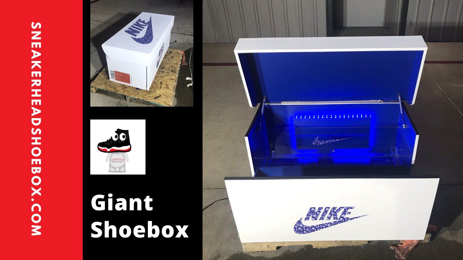 Sneakerhead Shoebox GiantShoeBox X