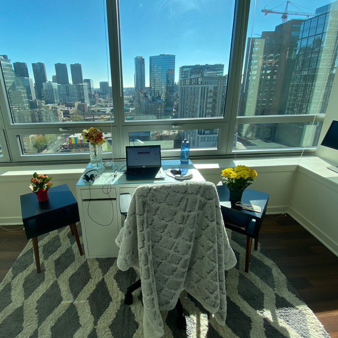 K2Apartments's tweet photo. K2's generous sized floorplans, intuitive layouts, and views make for excellent work from home set-ups! https://t.co/rfcFYu4Mys