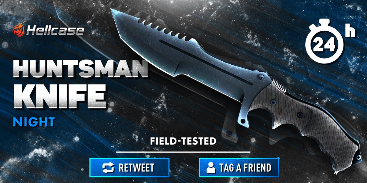 hellcase's tweet photo. 👇Tag The Best Friend &amp; Like
🚀 Follow us
🔥 Retweet this post
😎 The last winner was @sgnsq 

#hellcase #csgo #csgoskin #csgoskins #csgoskinsgiveaway #csgocases #csgocase #hellcasegiveaway #csgoskinsfree #csgoskinsgiveaway https://t.co/HrnOkEHtfK