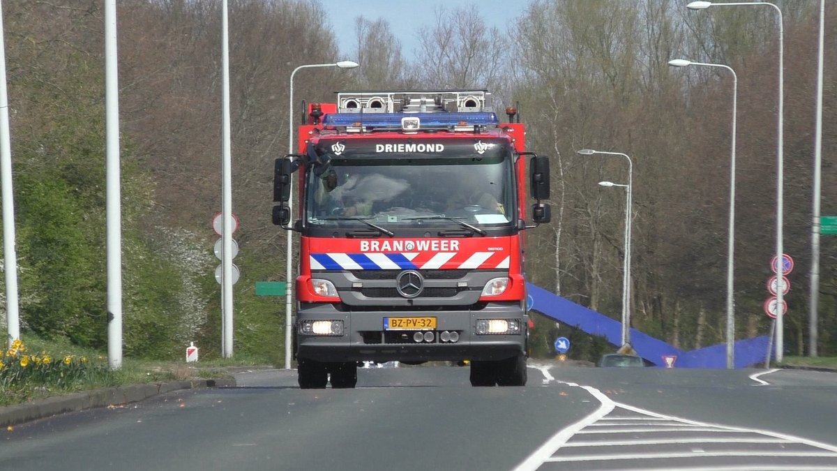 Melding brandweer Vreeswijkpad Amsterdam