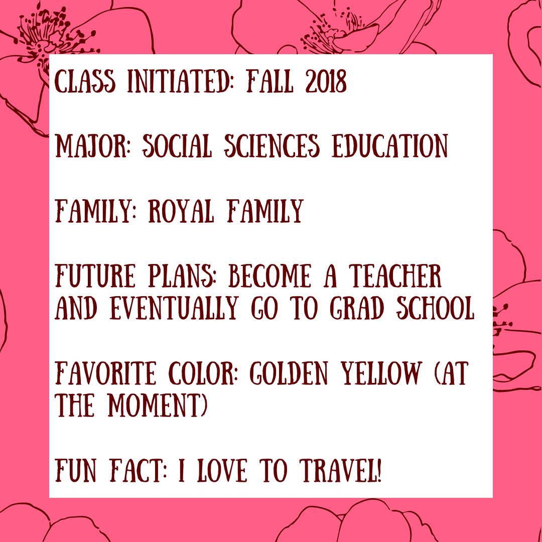 Our Sister Takeover for this week is Maite Garcia! Stay tuned for more posts from her—we’re excited to see them! 😁