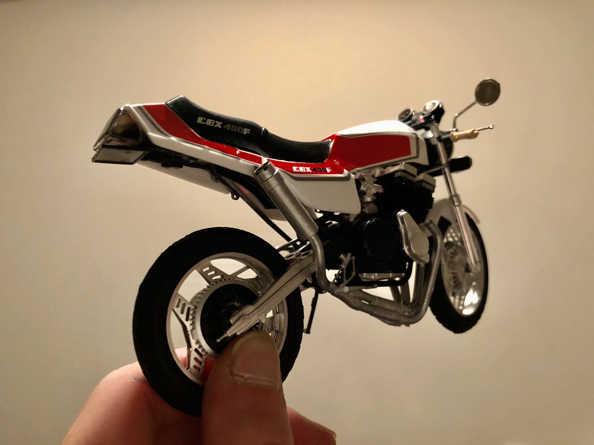 ﾃﾞｷﾀｾﾞ 謎のバイクはこうなった セパハンとバックステップは88(NSR