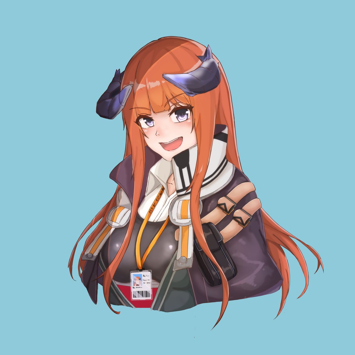 「バグパイプかわいいね
#明日方舟
#アークナイツ 」|おむらいぬのイラスト