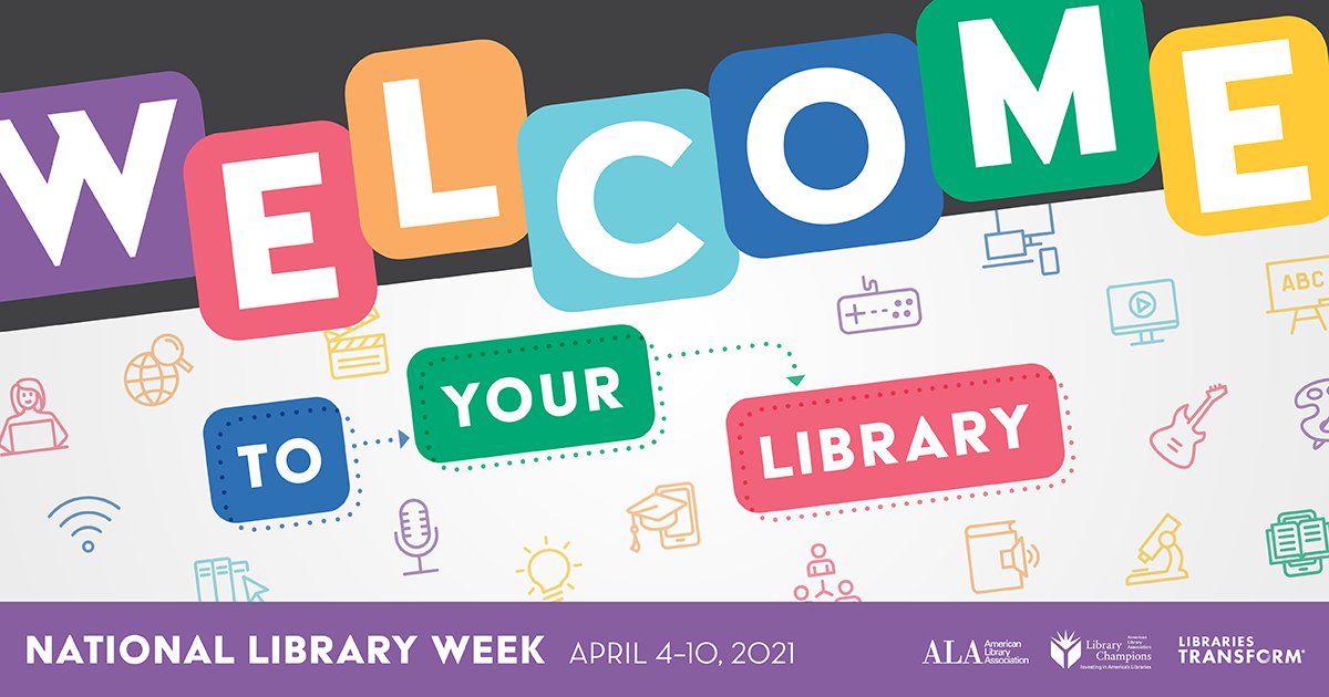PalomarLibrary's tweet image. Celebrate National Library Week with Palomar College Library! #NationalLibraryWeek @palomarcomets palomar.libguides.com/nlw2020