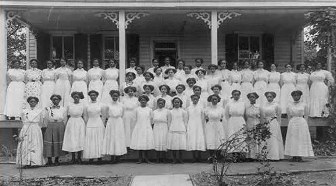 Here are some schools that served Black children, in D.C., during the same time periods. Research their leaders, their alumni, and the ways that they stood up for our kids time and time again. 1) National Training School for Women and Girls was founded in 1909.