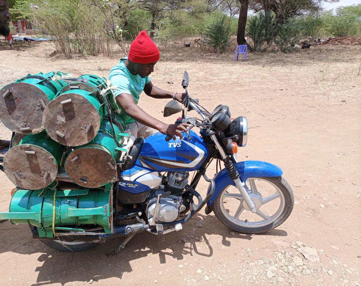 LimitedSunken's tweet photo. Improving our cookstove distribution by getting this 250 cc bike. No more boda bodas #Smallwins https://t.co/mDF31f4vXp